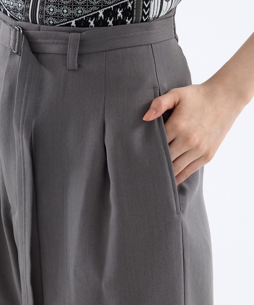 UJOH サイドスリットパンツ UJOH パンツ 「UJOH/ウジョー」「STUDIOUS別注」Slit Wide PNT