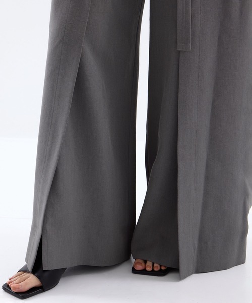 UJOH サイドスリットパンツ UJOH パンツ 「UJOH/ウジョー」「STUDIOUS別注」Slit Wide PNT