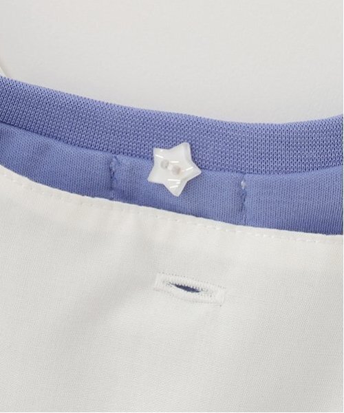 mezzo piano tシャツ セーラーカラー 半袖Tシャツ キッズ 子供服