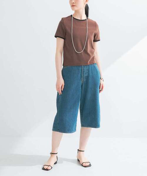 tシャツ パイルTシャツ レディース URBAN RESEARCH tシャツ パイルリンガーコンパクトTシャツ