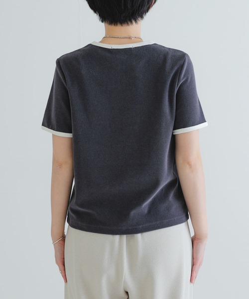 tシャツ パイルTシャツ レディース URBAN RESEARCH tシャツ パイルリンガーコンパクトTシャツ