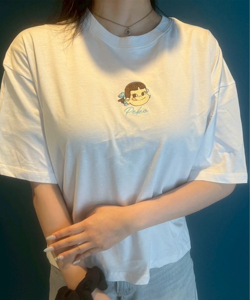 新品未使用　ペコちゃん　Tシャツ    半袖　メッシュ生地　Lサイズ 新品未使用 タグ付き ペコちゃん Tシャツ 半袖 半袖Tシャツ 吸水
