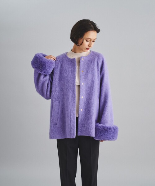 GRACE CONTINENTAL（グレースコンチネンタル） ノーカラーコート 36