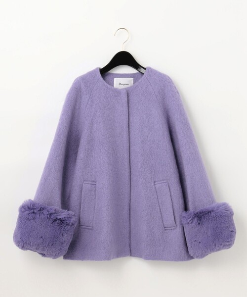 GRACE CONTINENTAL（グレースコンチネンタル） ノーカラーコート 36