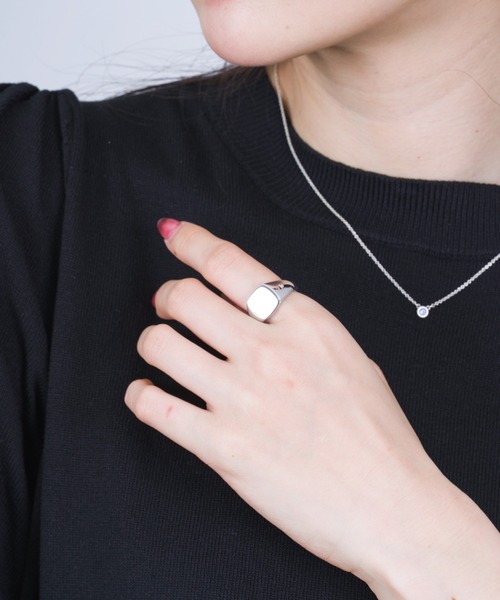トムウッド リング TOMWOOD/トムウッド】Mario Ring White MOP シルバーリング 指輪