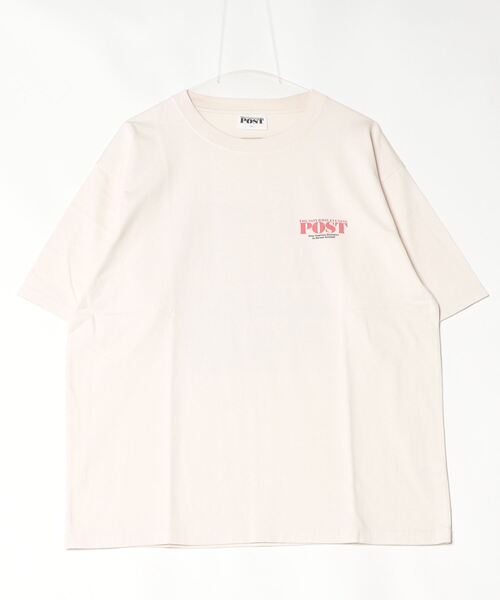 tシャツ 「THE SATURDAY EVENING POST」Going＆coming グラフィックプリントTシャツ レディース メンズ