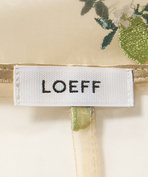 ブラウス シャツ 「LOEFF」モヒート エンブロイダリー シャツ レディース LOEFF ブラウス シャツ 「LOEFF」モヒート エンブロイダリー