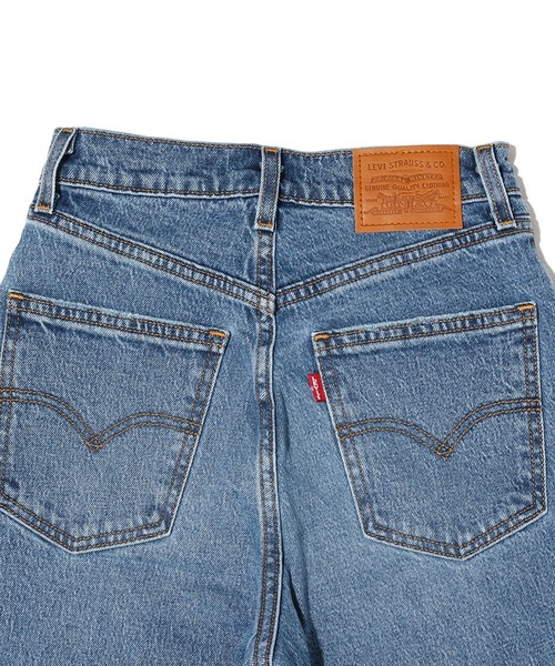 ★美品★【Levi's】ダークデニム ブーツカットジーンズ 24inch Levi's 「Levi's」 加工ブーツカットデニムパンツ 24inch ダーク
