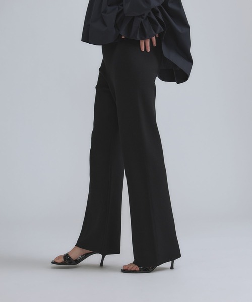 Chaosカオス シルクコンフレアタンク 黒 Chaos(カオス)のシルクコン