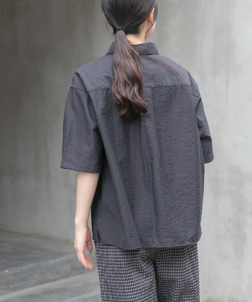 ブラウス シャツ FORK＆SPOON　Nylon Woolプルオーバーシャツ レディース FORK&SPOON ブラウス シャツ FORK＆SPOON Nylon Woolプル
