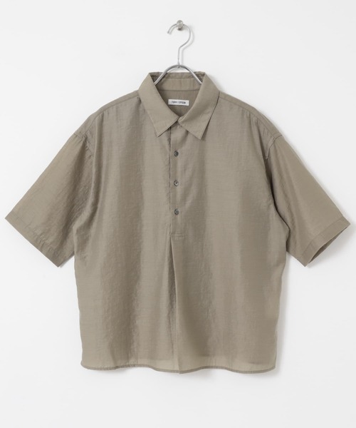 FORK&SPOON ブラウス シャツ FORK＆SPOON Nylon Woolプル