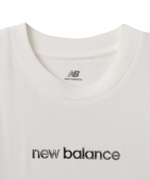 New Balance tシャツ CHROME OVER SIZE SHORT SLEEVE T SHIRT