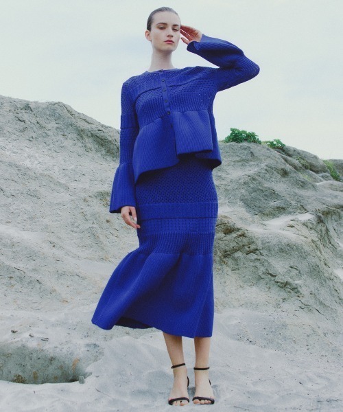 ADORE（アドーア） カーディガン パターンニットカーディガン