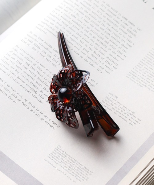 conocono様ご確認用☆ベビーヘアクリップ MY mama ヘアクリップ アクセサリーパーツ 大きめ 金具 波型