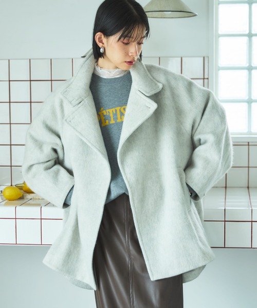 DOUX ARCHIVES（ドゥアルシーヴ） コート アウター シャギースタンド