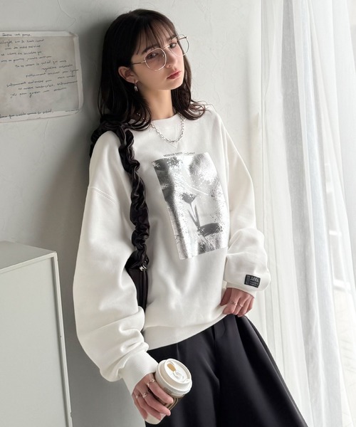 Java トレーナー スウェット 「JaVaジャバコラボ」さりげない光沢感が