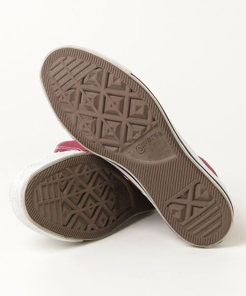 「CONVERSE」 ハイカットスニーカー 24.5cm パープル レディース