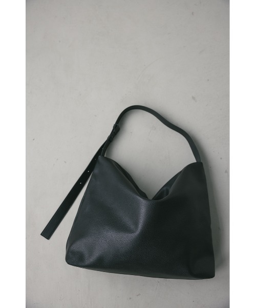 お値下げ【美品】BURUNOMAGLI Wハンドルショルダーバッグ　ブラック STYLEMIXER ショルダーバッグ バッグ ワンハンドルビッグ