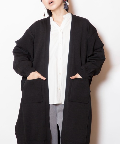 OSMOSIS loaf／オズモーシス　ロフ★　ドルマン　はおりカーディガン OSMOSIS - OSMOSIS loaf／オズモーシス ロフ☆ ドルマン はおり