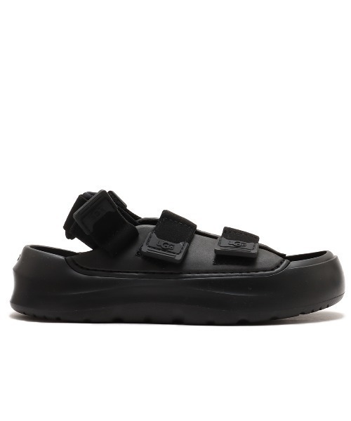 「UGG」 フラットサンダル 26.0cm ブラック レディース_画像2