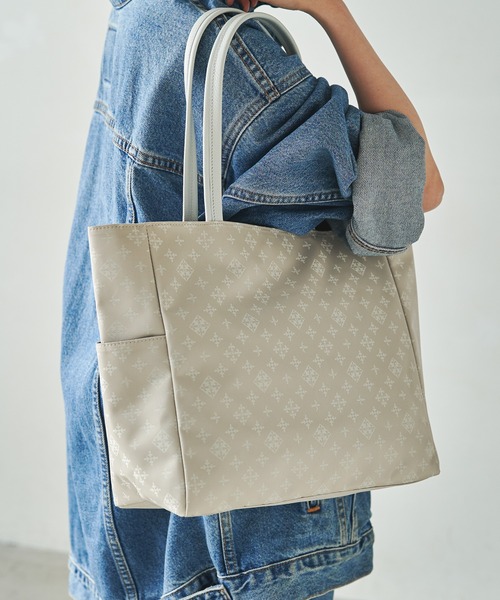 russet（ラシット） トートバッグ FREE ブラック×ブルー レディース