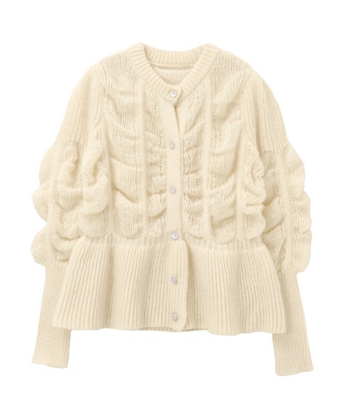thetoeペプラムカーディガンMサイズ Rosen Peplum Cardigan – THE TOÉ
