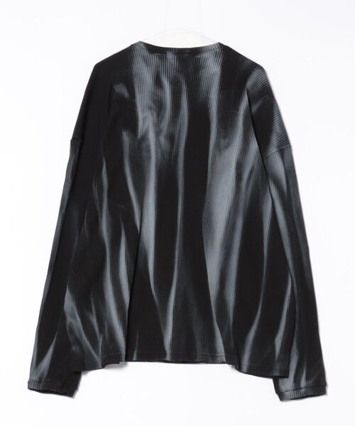 tシャツ a.p.o.v. アンニュイスプレーペイントオーバーサイズコットン