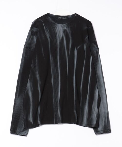 tシャツ a.p.o.v. アンニュイスプレーペイントオーバーサイズコットン