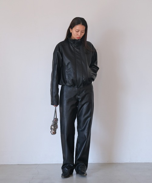 piso　AKTE AKTE]バギートップデニムパンツ | KOBUNSHA SELECT SHOP | [AKTE