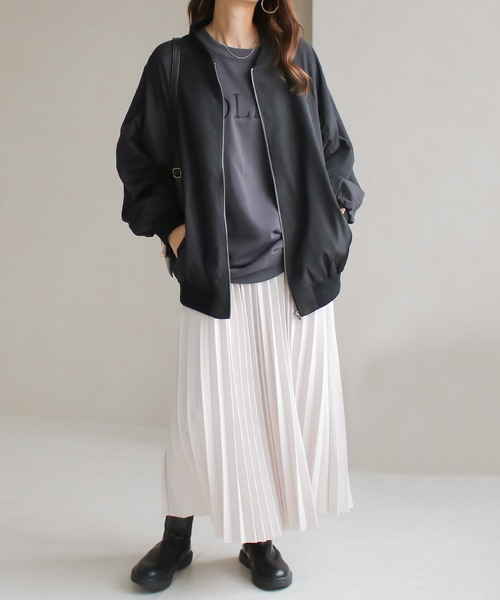 「Social GIRL」 ブルゾン M カーキ レディース_画像8