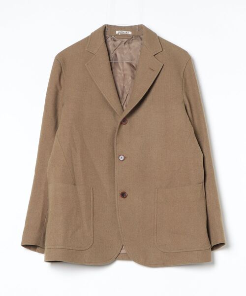 新品定価以下24aw AURALEE オーラリー テーラード ジャケット 3 AURALEE（オーラリー） テーラードジャケット 3 ベージュ メンズ