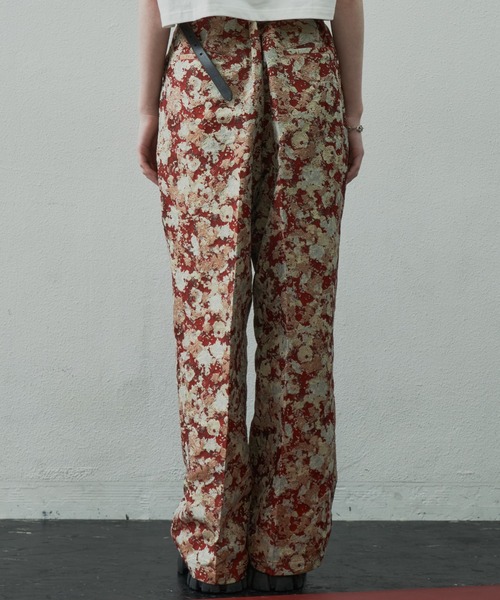 「AIVER」 スラックス MEDIUM グリーン メンズ_画像4