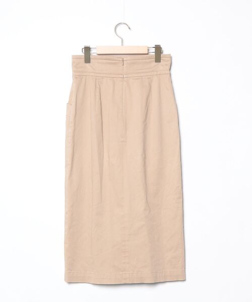 NANO universe（ナノ・ユニバース） タイトスカート - ベージュ