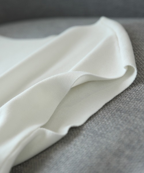 「ABITOKYO」 ノースリーブニット FREE ブラック レディース_画像9