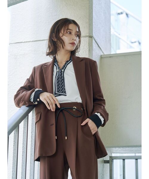 TONAL（トーナル） ジャケット テーラードジャケット ウォームツイル