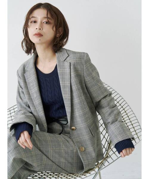 TONAL（トーナル） ジャケット テーラードジャケット ウォームツイル