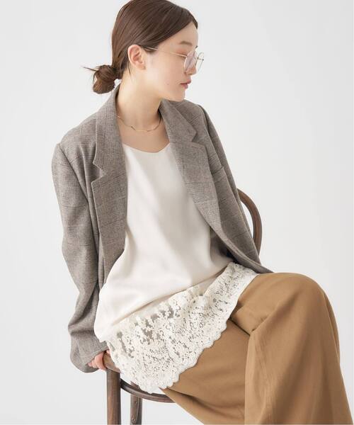 IENA（イエナ） ワンピース 「追加2」Satinレース キャミソール