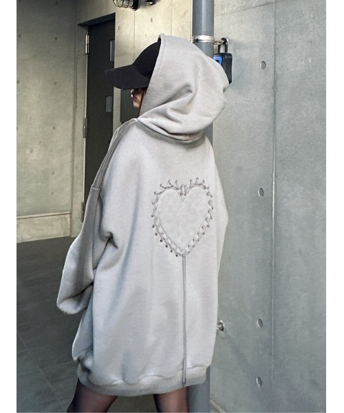 Darich（ダーリッチ） プルオーバーパーカー FREE カーキ レディース