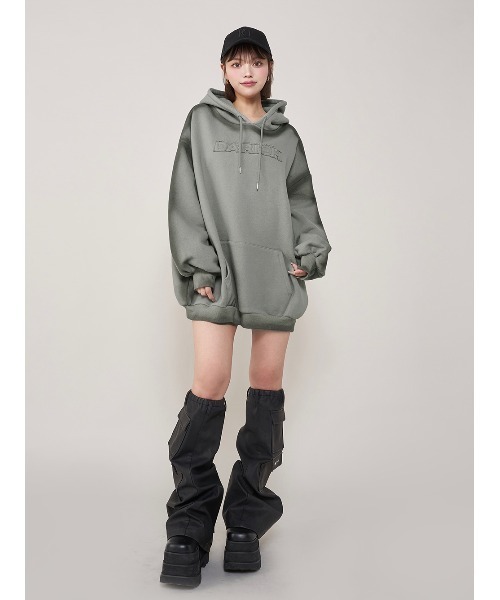 Darich（ダーリッチ） プルオーバーパーカー FREE カーキ レディース