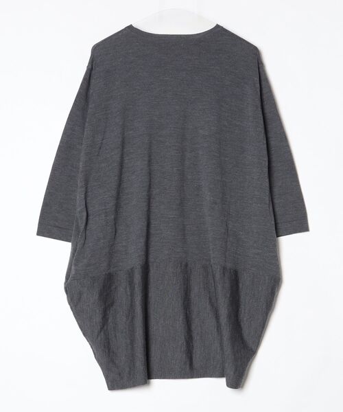 「Modify」 ニットワンピース 38 グレー レディース_画像2
