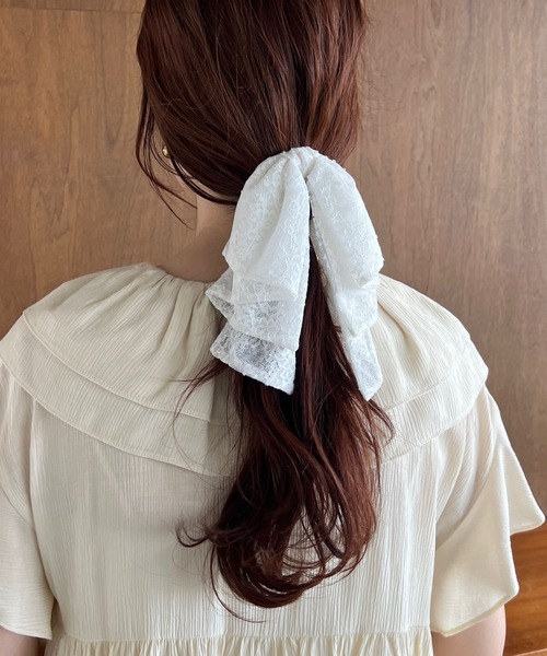 LOWRYS FARM（ローリーズファーム） ヘアクリップ ドットリボンフウ