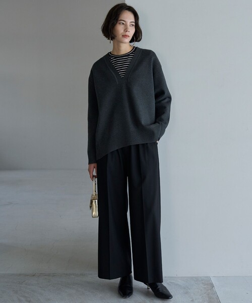 「UNFILO」 パンツ X-SMALL グレー レディース_画像5