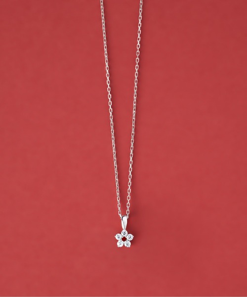 Jewel closet by L&Co. ネックレス シルバー925 キュービック 