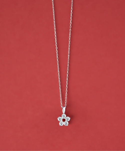 Jewel closet by L&Co. ネックレス シルバー925 キュービック 