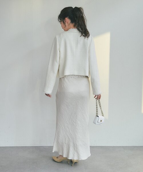 La boutique Bonbon（ラブティックボンボン） ジャケット ノーカラー