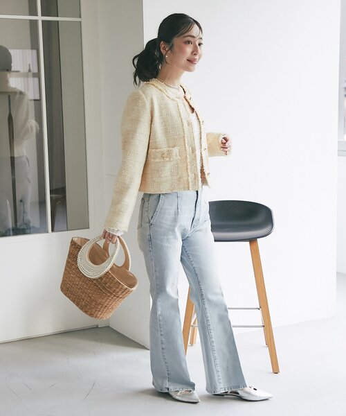 La boutique Bonbon（ラブティックボンボン） ジャケット ノーカラー