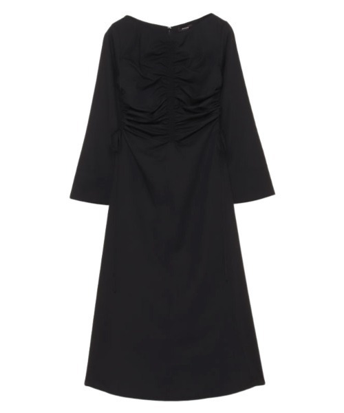 新品同様 anuans 半袖ワンピース SMALL ブラック レディース anuans（アニュアンス） 半袖ワンピース SMALL ブラック レディース