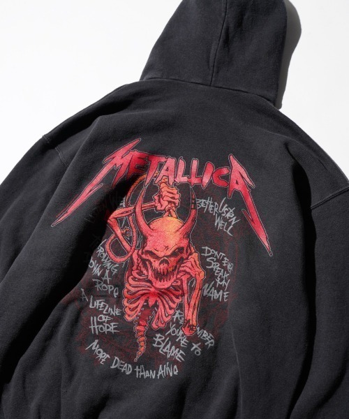 METALLICA（メタリカ） パーカー THRIFTY LOOK スリフティルック