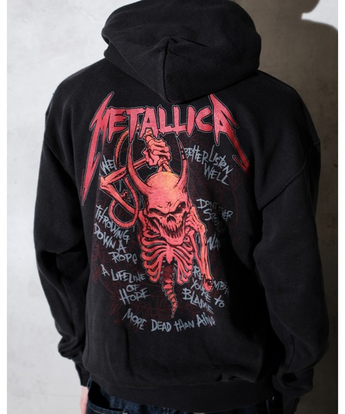 METALLICA（メタリカ） パーカー THRIFTY LOOK スリフティルック