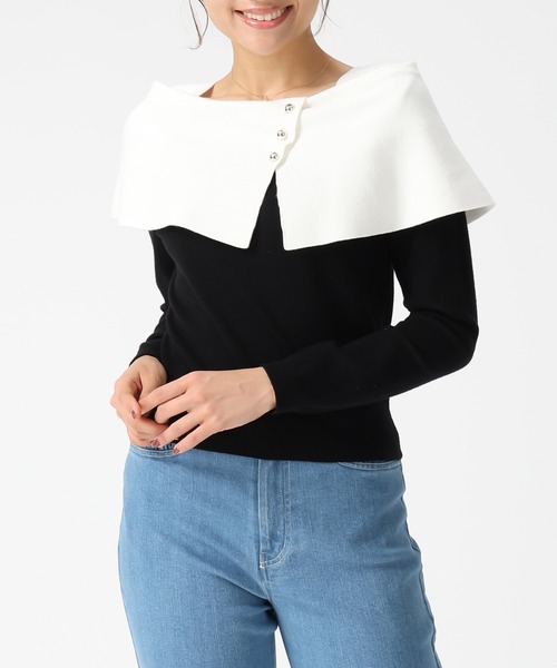 MISCH MASCH（ミッシュマッシュ） ニット セーター 2026春夏新作 配色